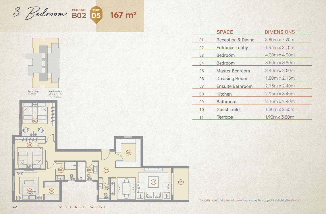 Plan 17 - Village West Compound Dorra Group