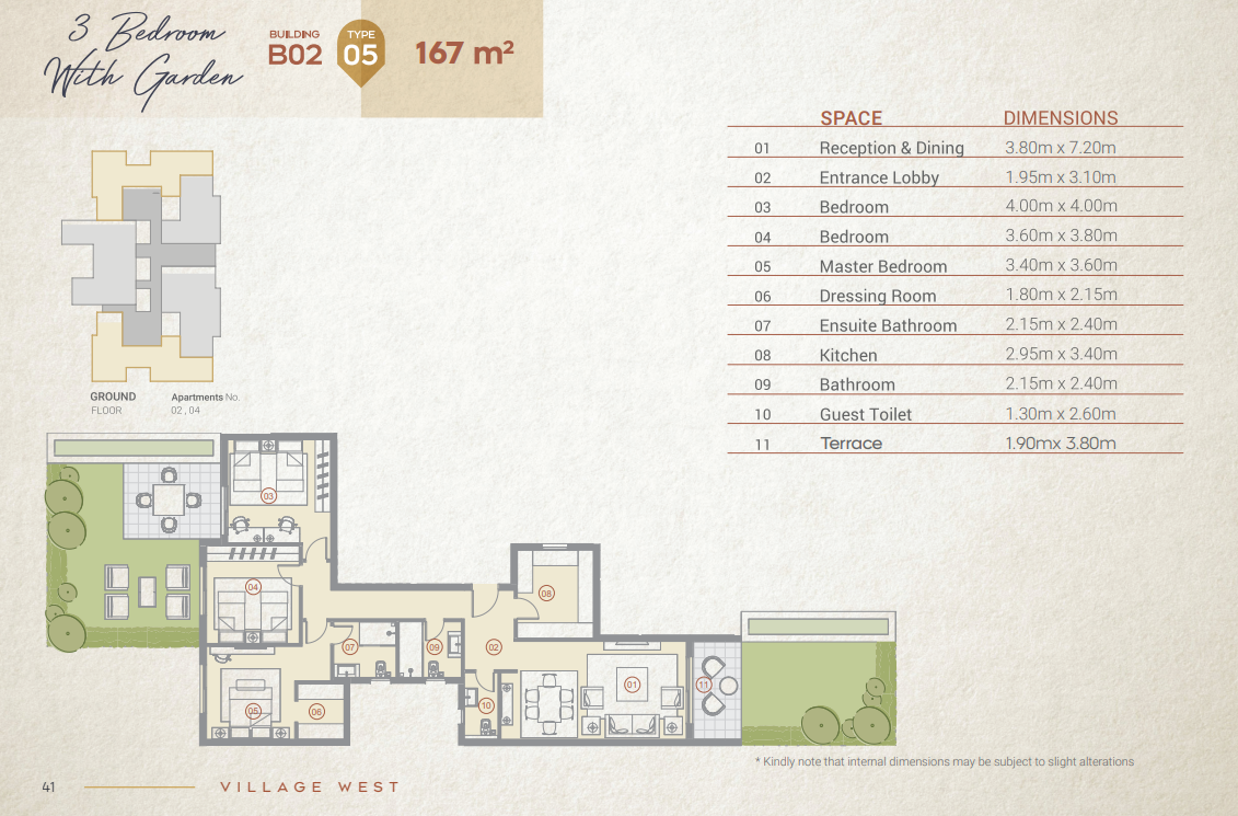 Plan 10 - Village West Compound Dorra Group