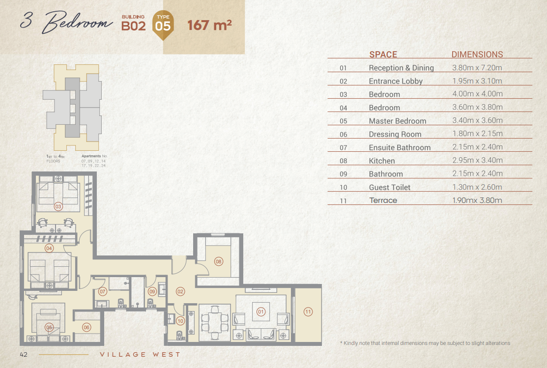 Plan 5 - Village West Compound Dorra Group