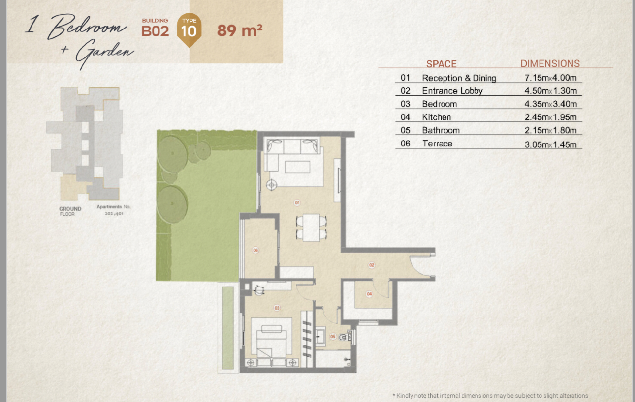 Floor Plan - كمبوند فيلدج ويست الشيخ زايد دُرة للتطوير العقاري - Village West Sheikh Zayed