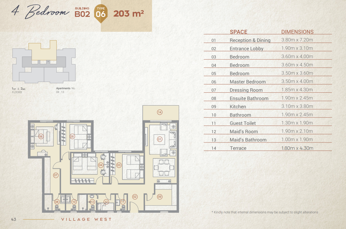 Plan 35 - Village West Compound Dorra Group