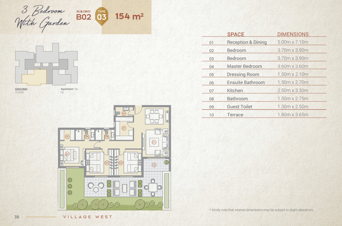 Plan 8 - Village West Compound Dorra Group
