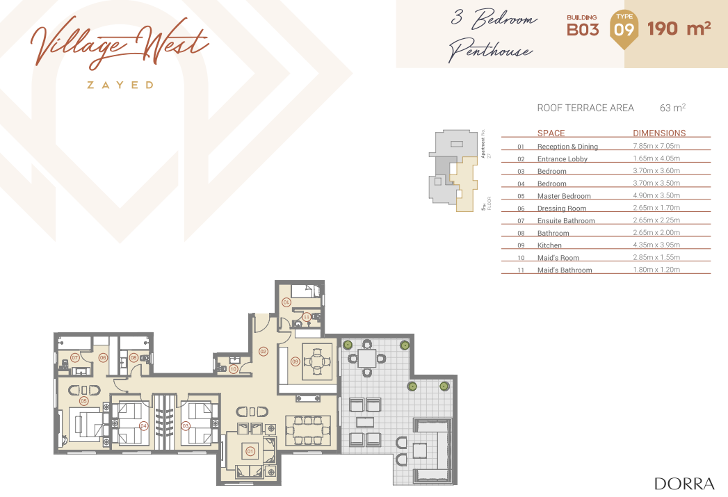 Plan 24 - Village West Compound Dorra Group