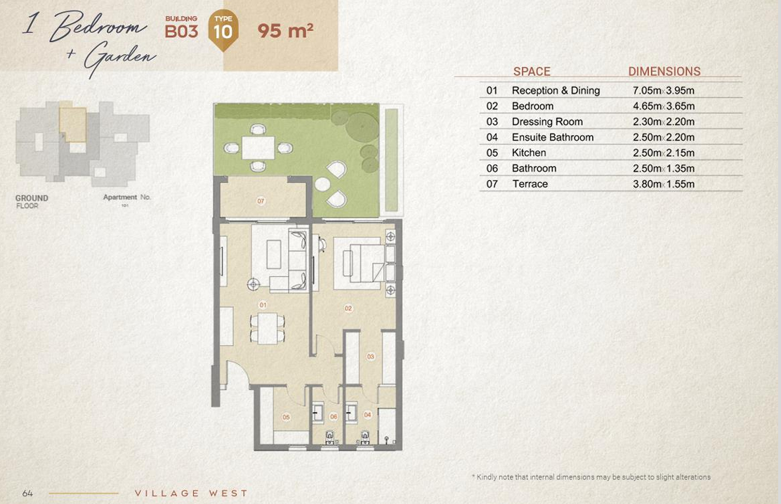 Plan 6 - Village West Compound Dorra Group