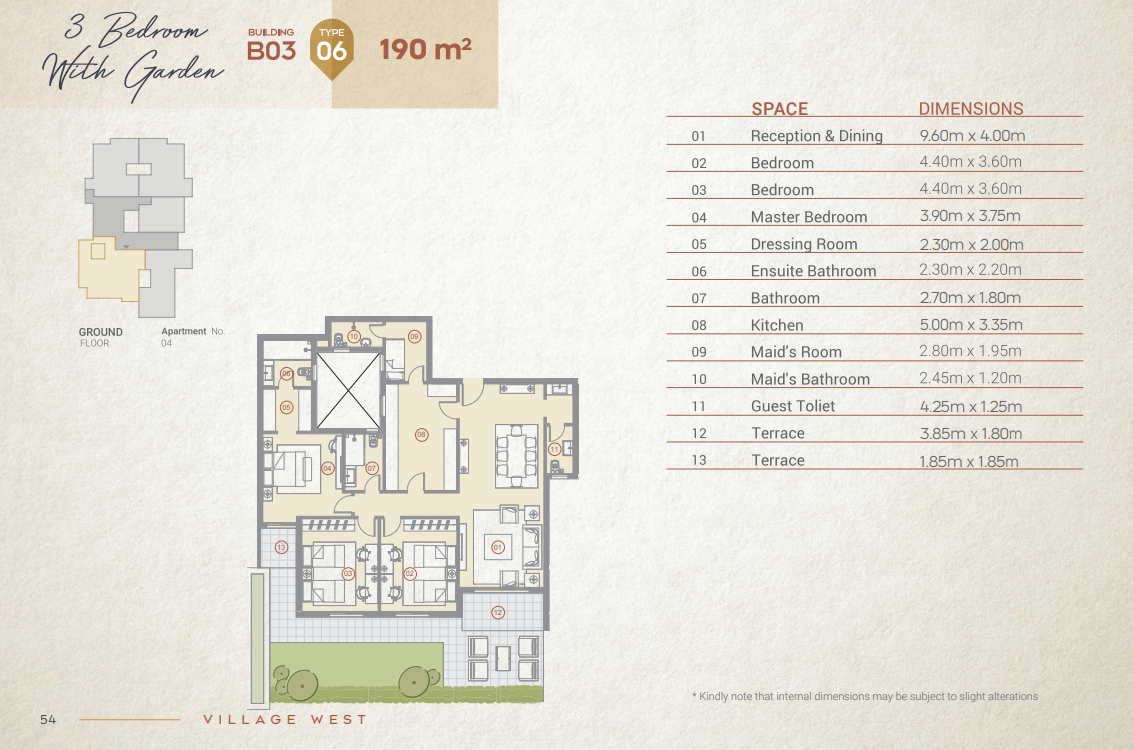 Plan 41 - Village West Compound Dorra Group