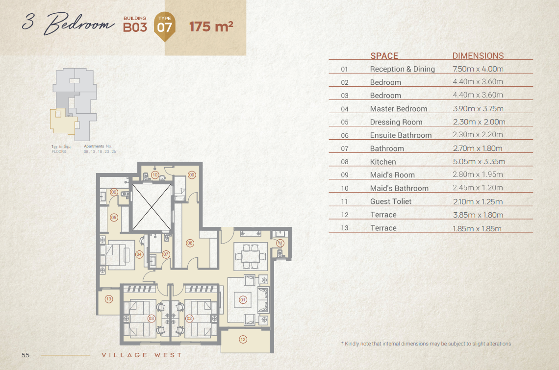 Plan 39 - Village West Compound Dorra Group