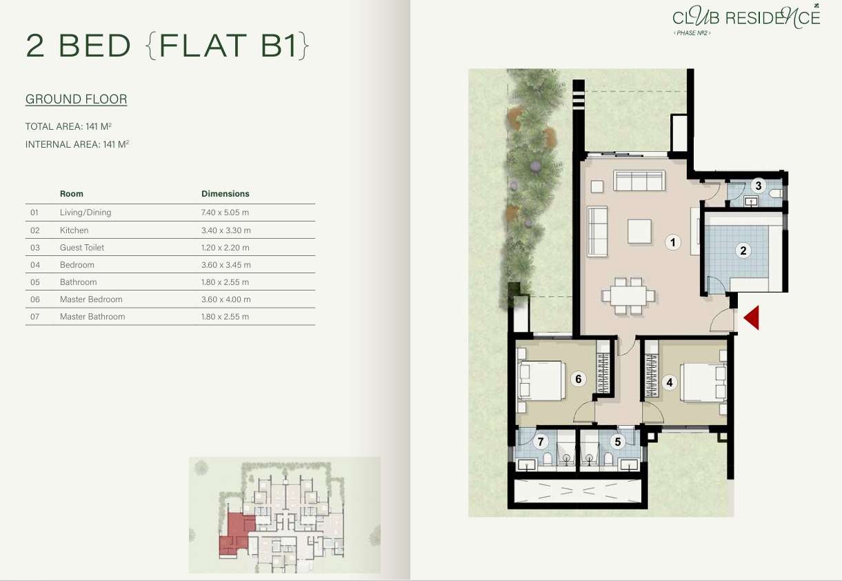 Floor Plan - تفاصيل الوحدات في كمبوند زيد ايست القاهرة الجديدة