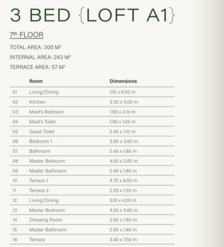 Floor Plan - تفاصيل الوحدات في كمبوند زيد ايست القاهرة الجديدة