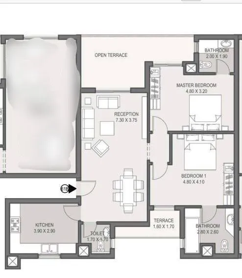 Penthouse - كمبوند كافانا سبرنج سراي القاهرة الجديدة مدينة مصر للإسكان والتعمير - Cavana Spring Sarai