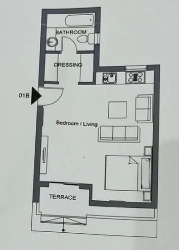 Studio - كمبوند كافانا سبرنج سراي القاهرة الجديدة مدينة مصر للإسكان والتعمير - Cavana Spring Sarai
