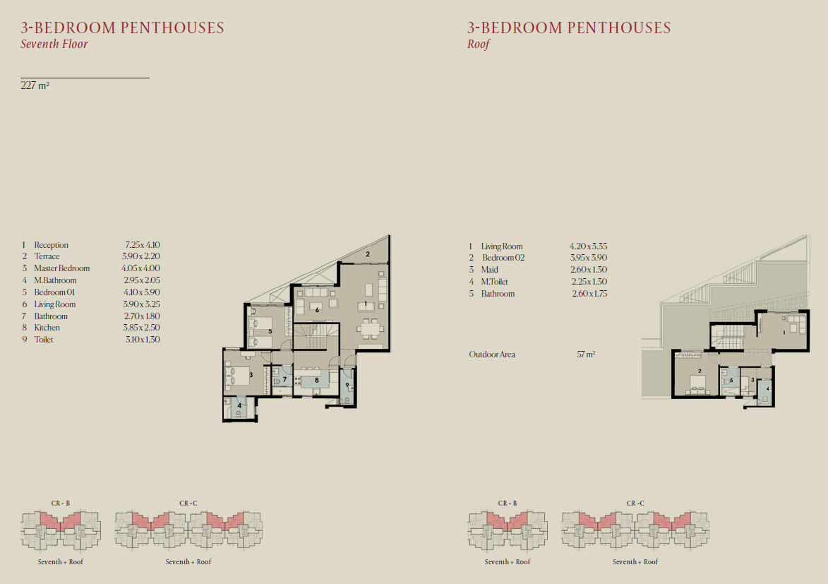 Floor Plan - كمبوند ذا بروكس القاهرة الجديدة PRE للتطوير العقاري - The Brooks New Cairo