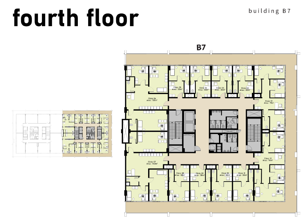 Floor Plan - مول ثري سكستي القاهرة الجديدة لاند مارك صبور للتطوير العقاري - Three Sixty New Cairo