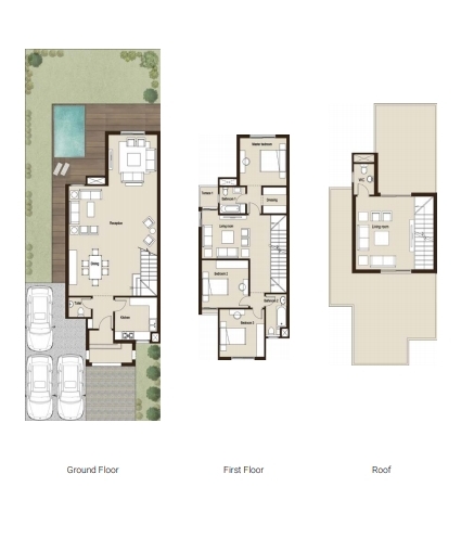 Floor Plan - Cavana Lakes New Cairo MMHD