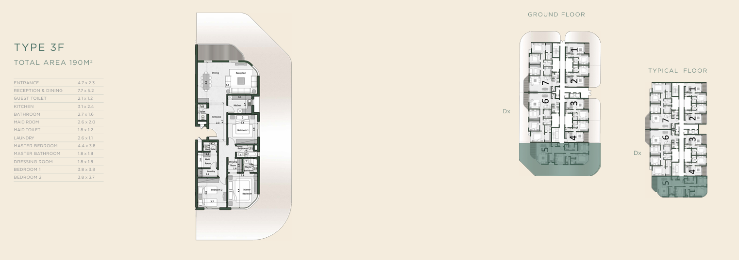 ذا فيوز- تراسيز بلوم فيلدز floor plan