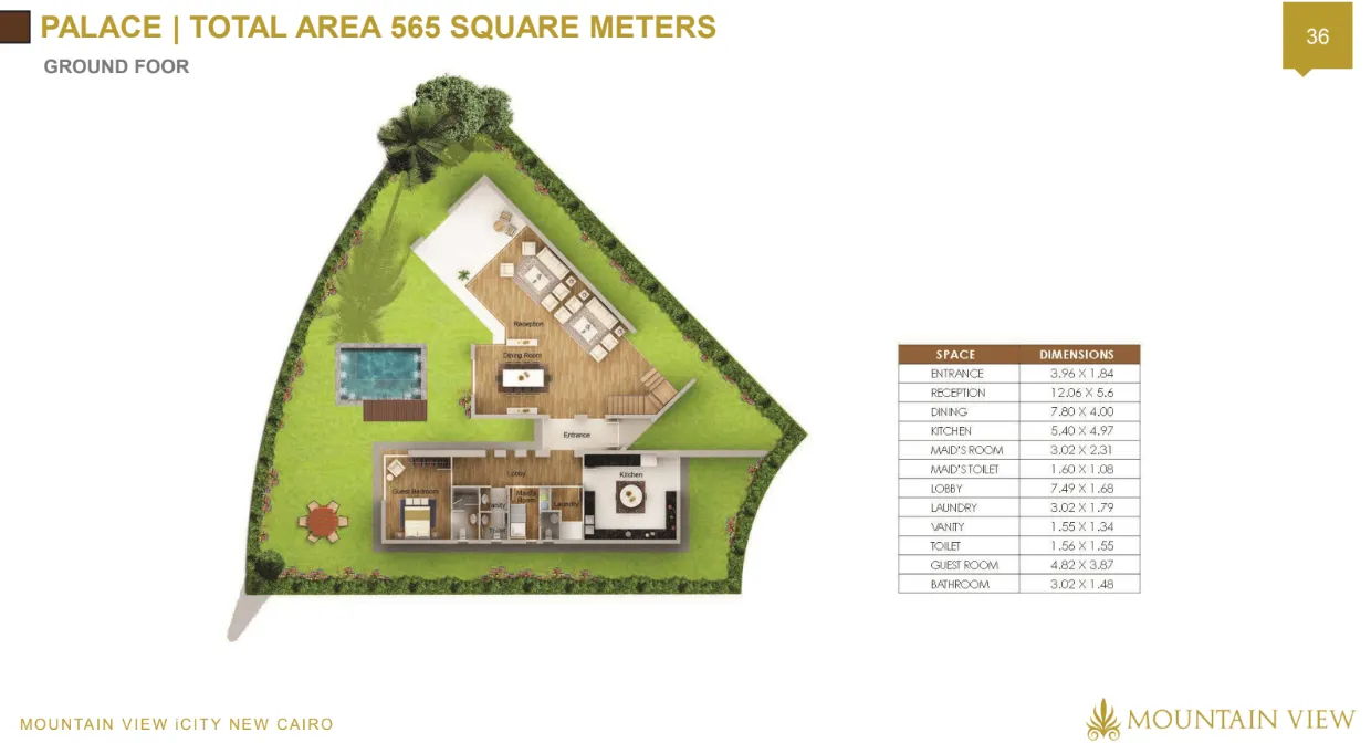Villa - Mountain View Icity Park Island