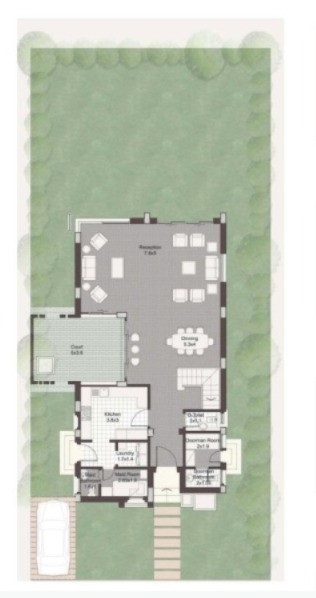 Floor Plan - Jedar Compound 6 October Iwan Developments