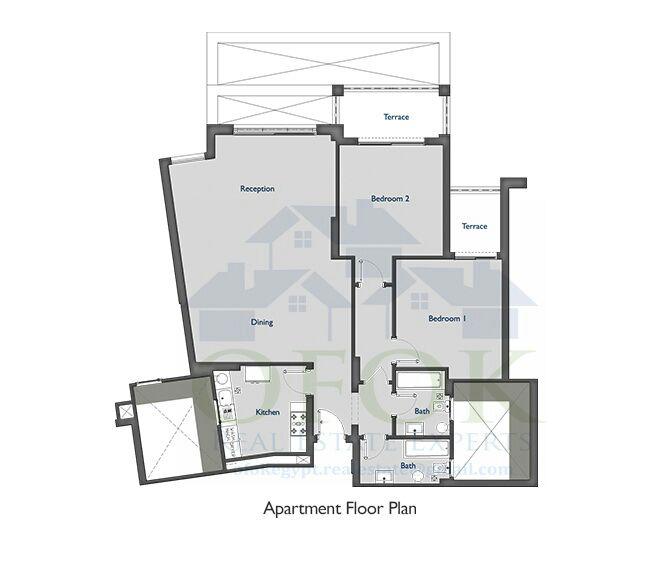 Floor Plan - Village Gardens Katameya Compound Palm Hills Development