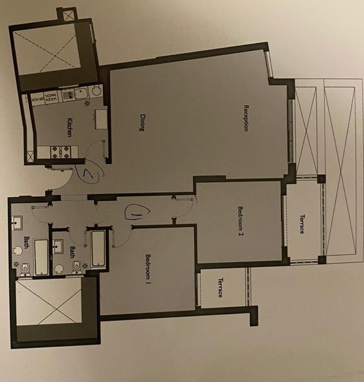 Floor Plan - كمبوند فيلدج جاردنز القطامية بالم هيلز العقارية - Village Gardens