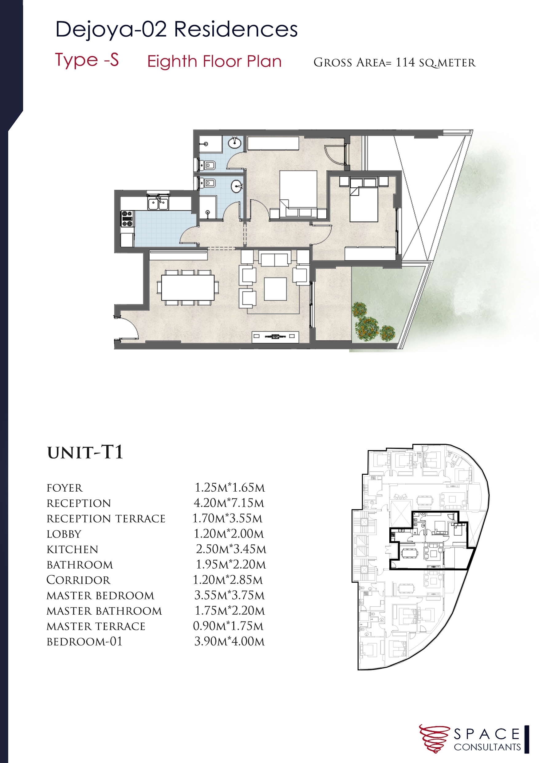 Floor Plan - كمبوند دي جويا 2 العاصمة الادارية الجديدة تاج مصر للتطوير العقاري - De joya 2 New Capital