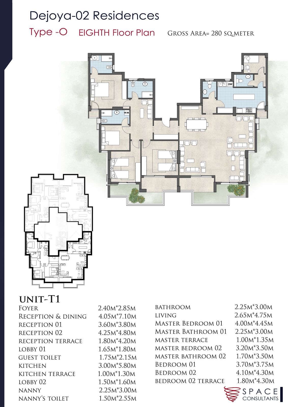 Floor Plan - كمبوند دي جويا 2 العاصمة الادارية الجديدة تاج مصر للتطوير العقاري - De joya 2 New Capital