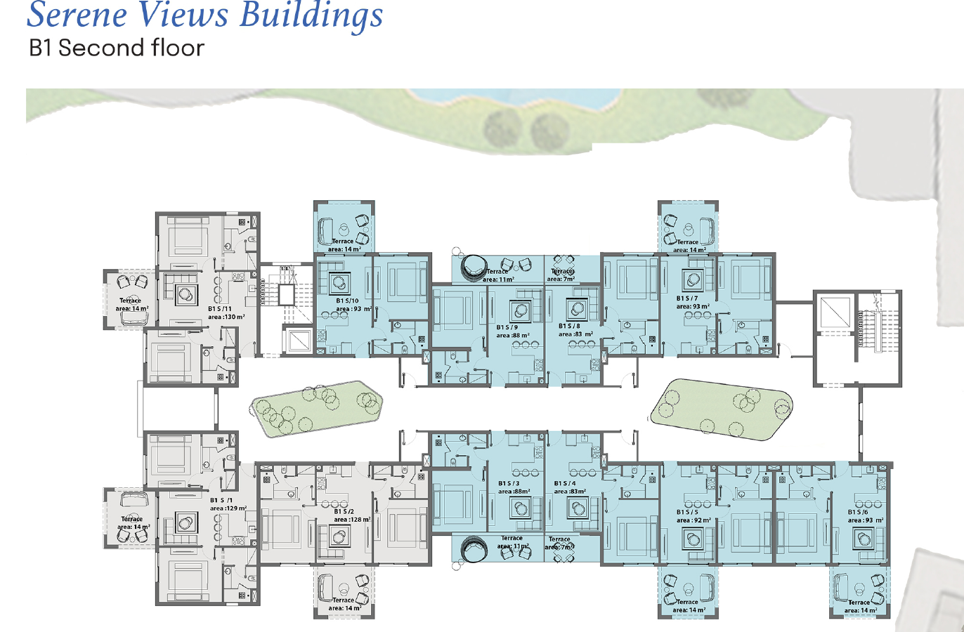 Floor Plan - زويا غزالة باي الساحل الشمالي لاند مارك صبور للتطوير العقاري - Zoya Ghazala Bay