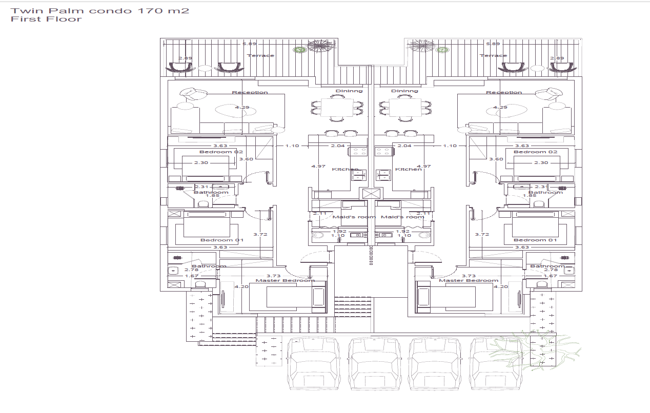 Floor Plan - Zoya Ghazala Bay North Coast Landmark Sabbour