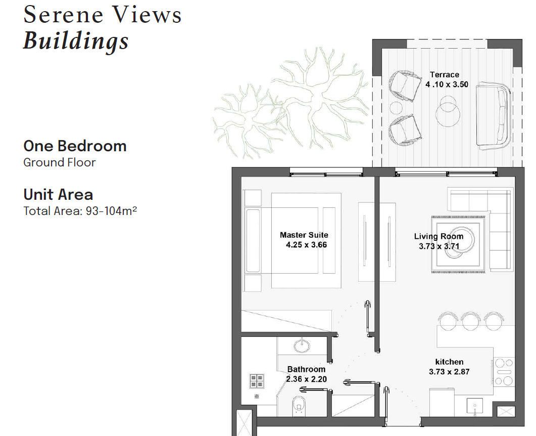 Floor Plan - Zoya Ghazala Bay North Coast Landmark Sabbour