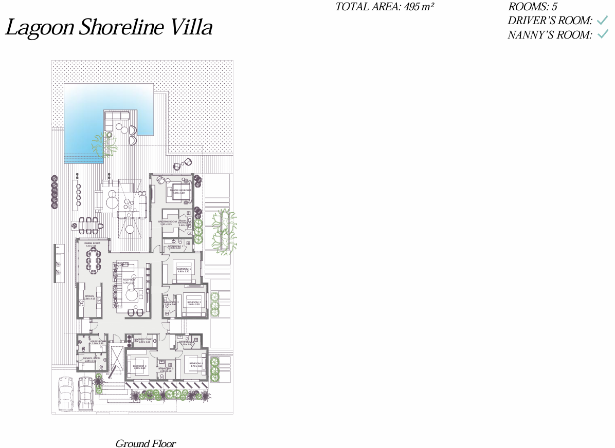 Floor Plan - زويا غزالة باي الساحل الشمالي لاند مارك صبور للتطوير العقاري - Zoya Ghazala Bay