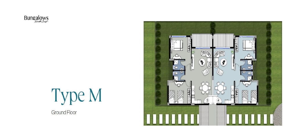 Plan 5 - Bungalows North Coast Arabia Group