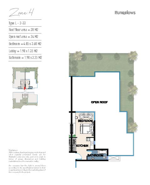 Plan 4 - Bungalows North Coast Arabia Group