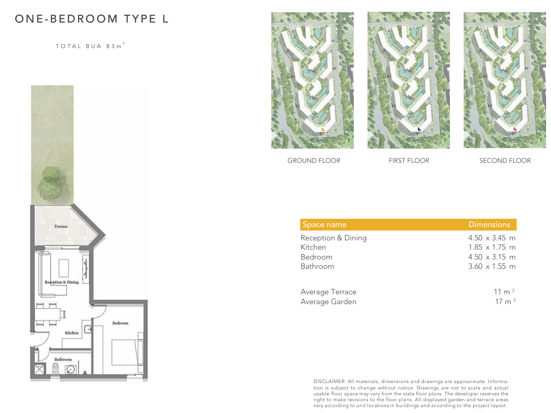 Floor Plan - The Cribs Jefaira North Coast Inertia Egypt Development