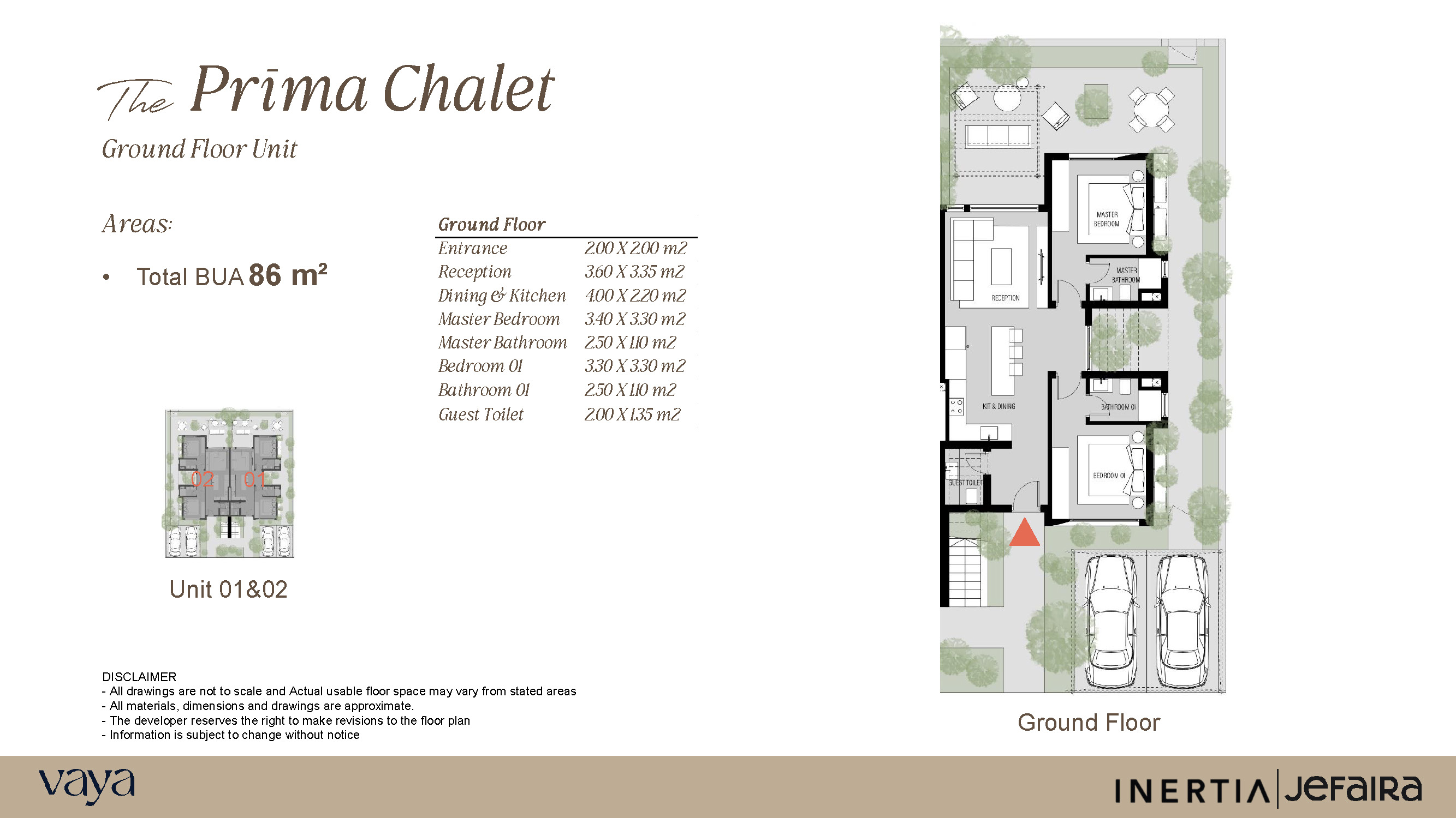 Floor Plan - The Cribs Jefaira North Coast Inertia Egypt Development