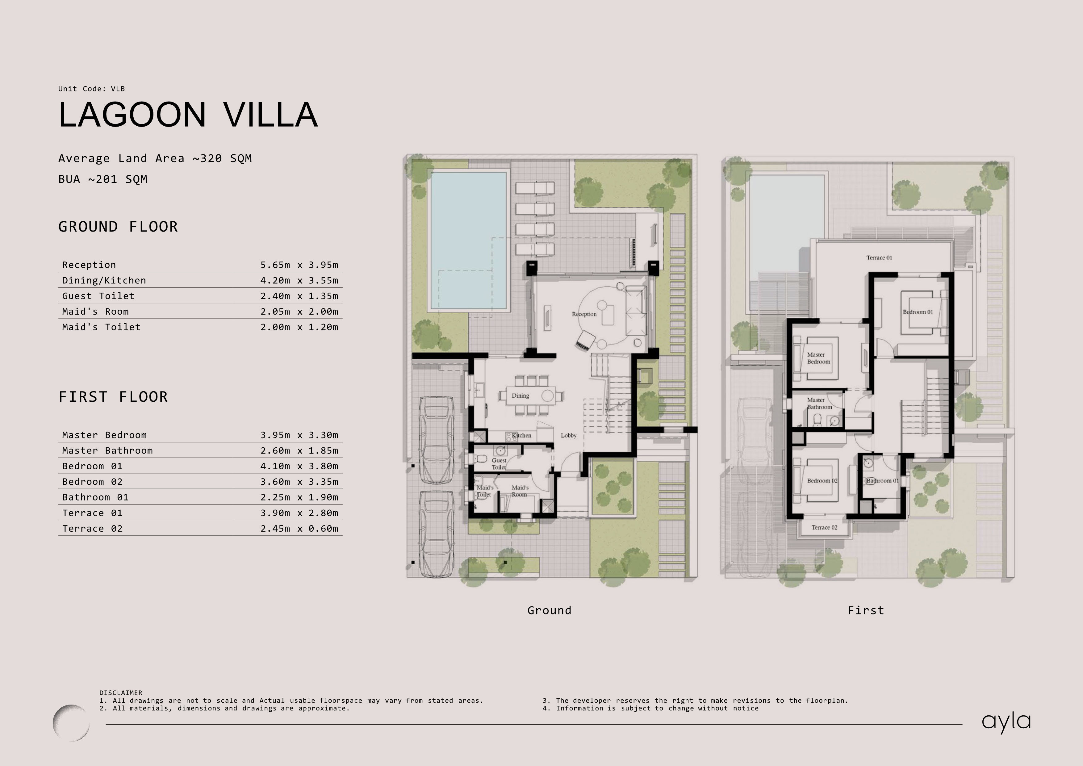 Floor Plan - The Cribs Jefaira North Coast Inertia Egypt Development