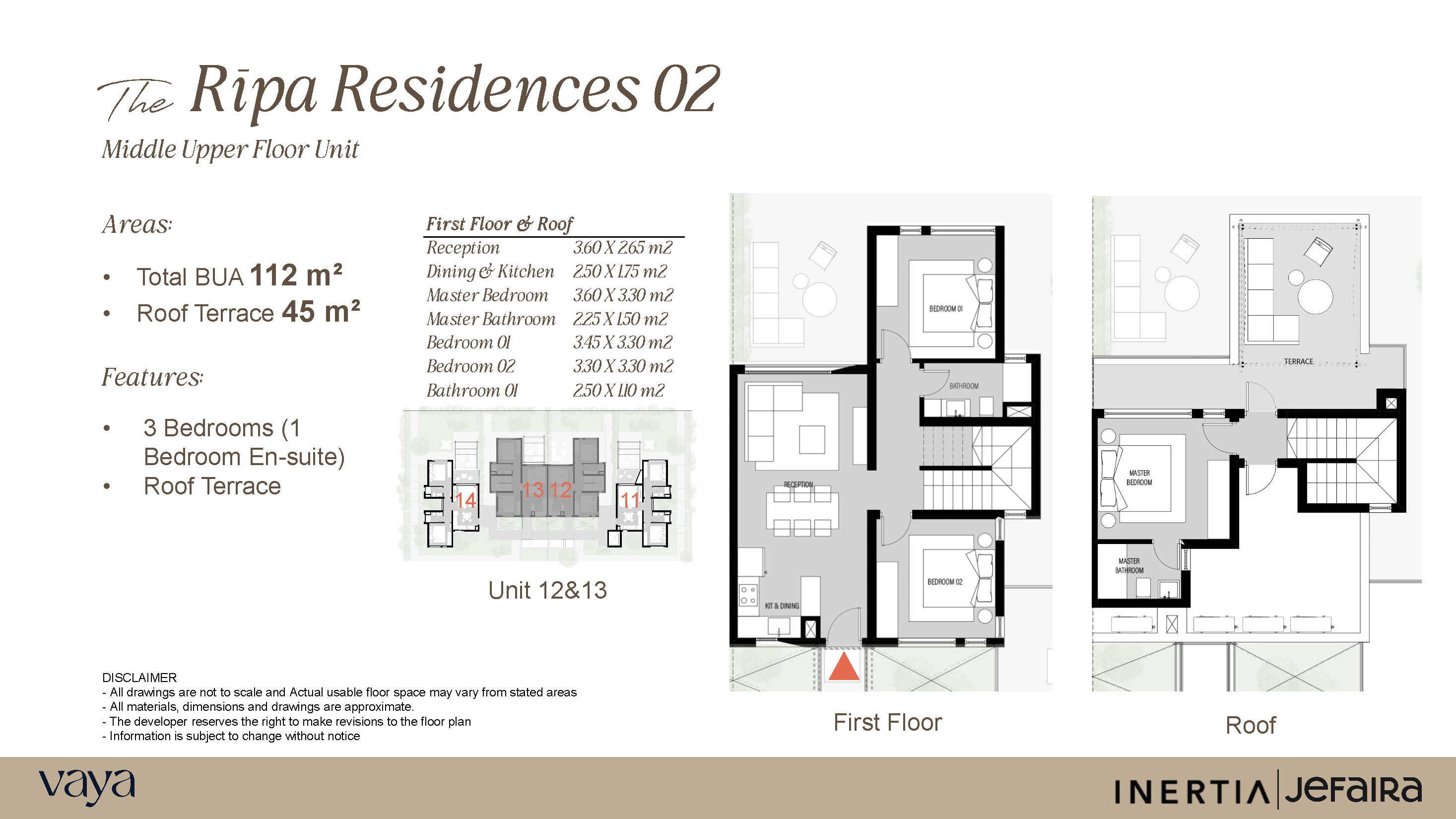 Floor Plan - The Cribs Jefaira North Coast Inertia Egypt Development
