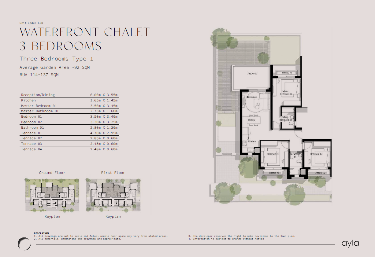 Floor Plan - The Cribs Jefaira North Coast Inertia Egypt Development