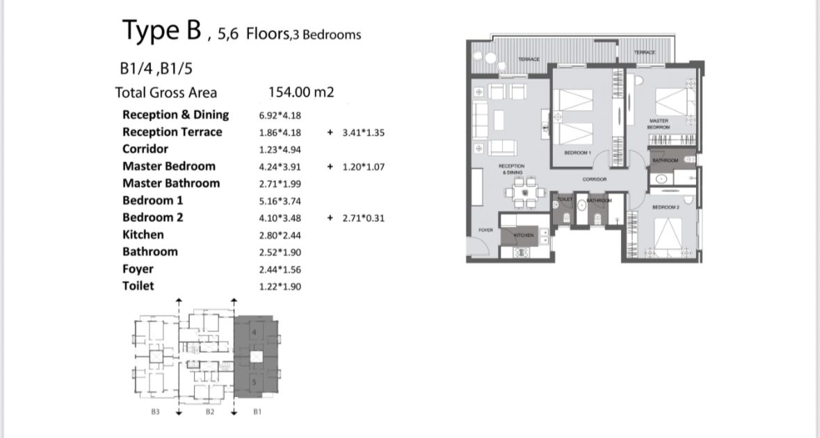 Floor Plan - De Joya 3 Compound New Capital Taj Misr Development