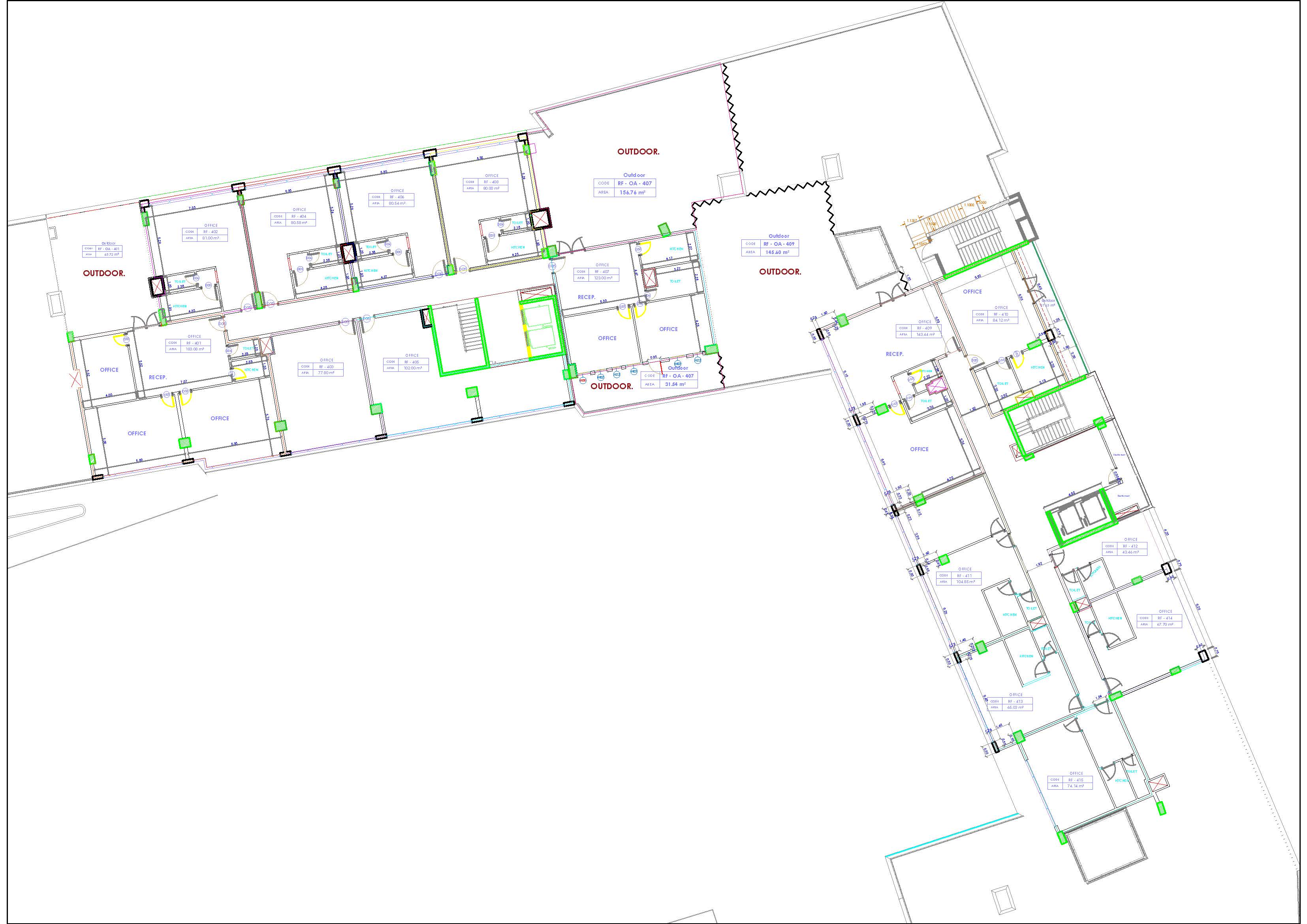 Floor Plan - مول ويست جيت 6 أكتوبر جيتس للتطوير العقاري - West Gate 6 October