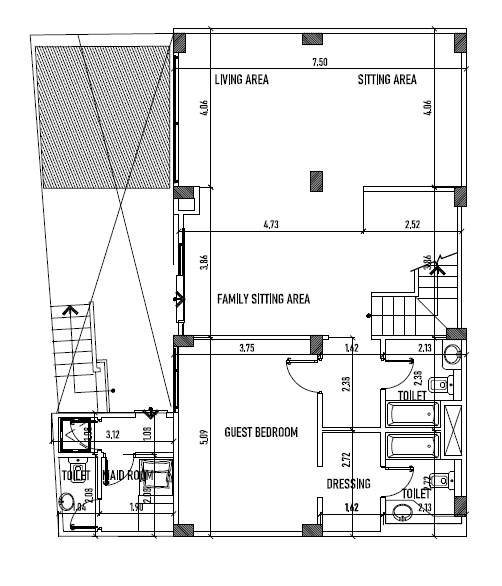 Floor Plan - كمبوند سيلفا الشيخ زايد فيرست جروب للتطوير العقاري - Silva Sheikh Zayed