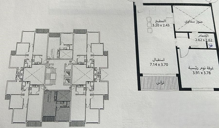 Floor Plan - كمبوند استر التجمع الخامس تايمز للتطوير العقاري - Aster New Cairo