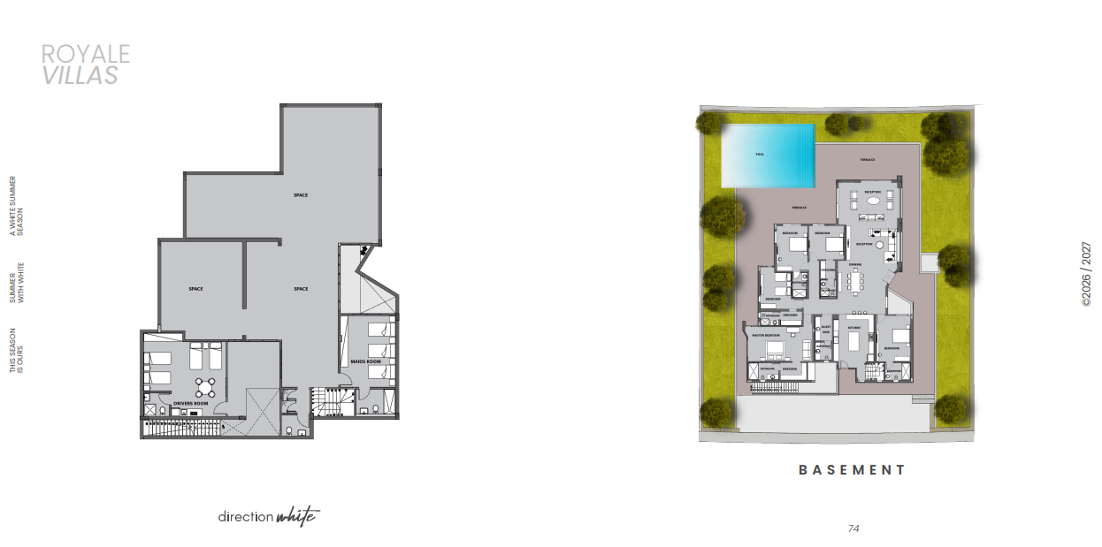 Plan 19 - Direction White North Coast Arabella Development