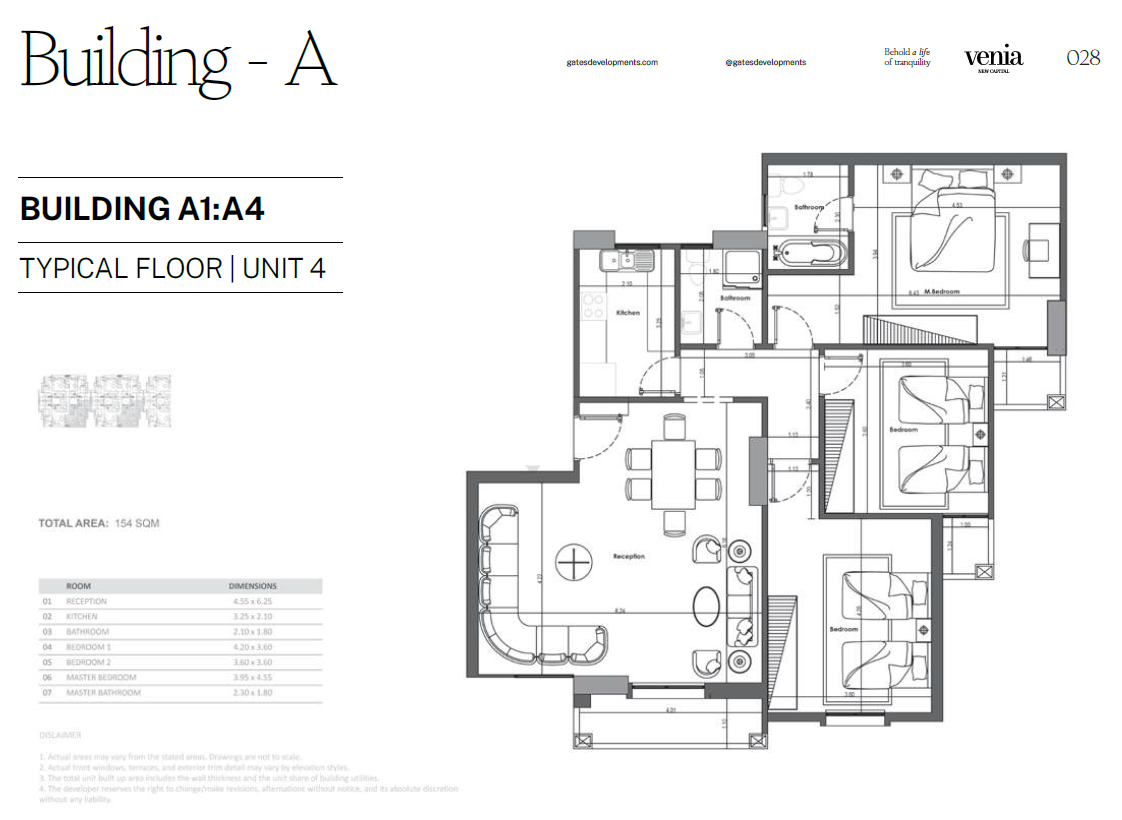 Floor Plan - Venia New Capital Gates Development