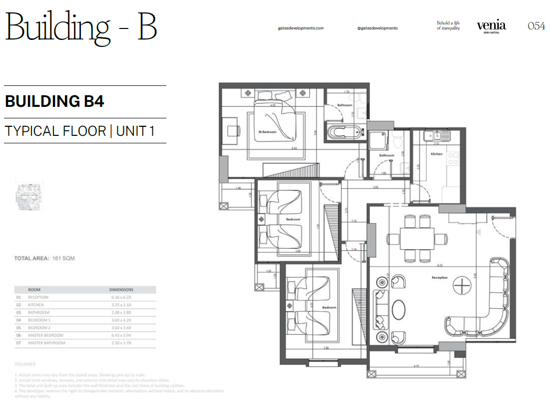 Floor Plan - Venia New Capital Gates Development