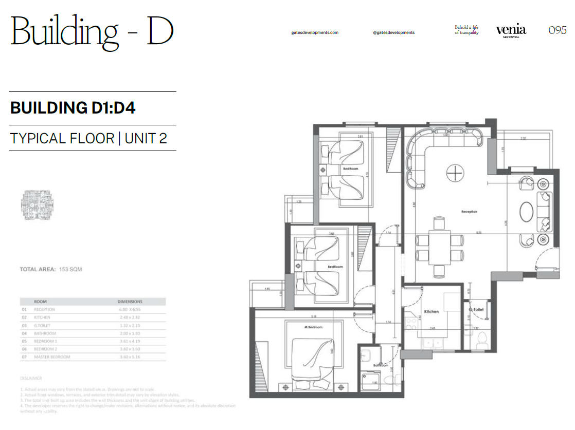 Floor Plan - Venia New Capital Gates Development