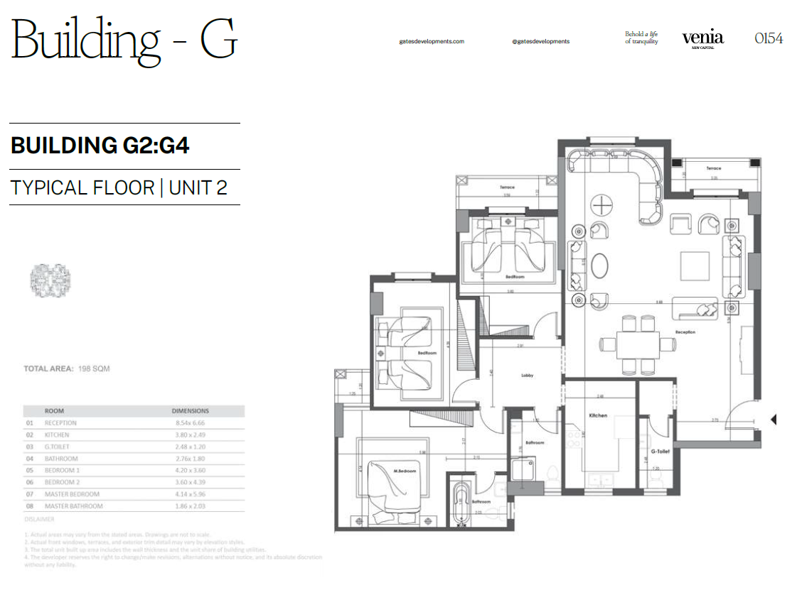Floor Plan - Venia New Capital Gates Development