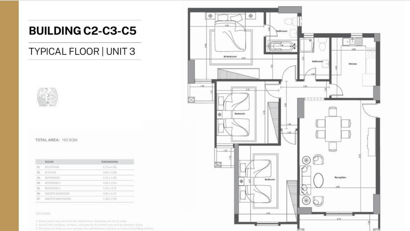 Floor Plan - Venia New Capital Gates Development