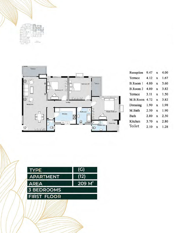 Plan 23 - Oro New Capital Compound Ava Mina Group