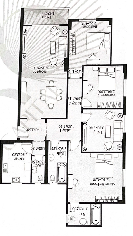 Plan 22 - Oro New Capital Compound Ava Mina Group