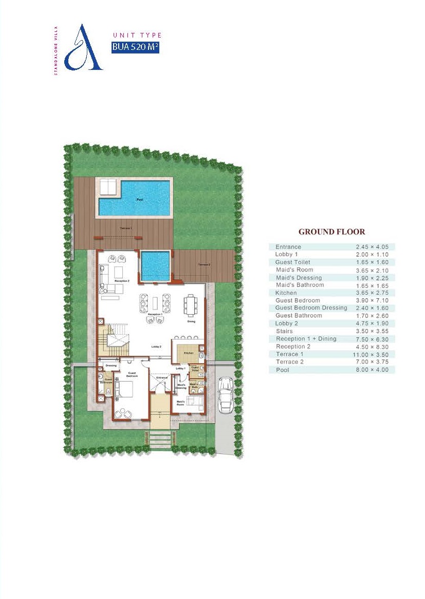 Floor Plan - Naia Bay North Coast Jumeirah Egypt Development