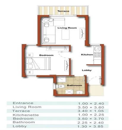 Chalet - Naia Bay North Coast Jumeirah Egypt Development