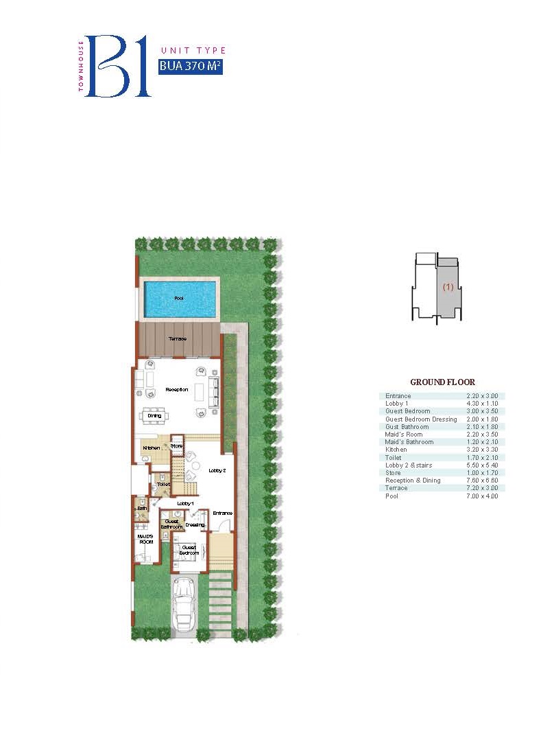 Floor Plan - Naia Bay North Coast Jumeirah Egypt Development